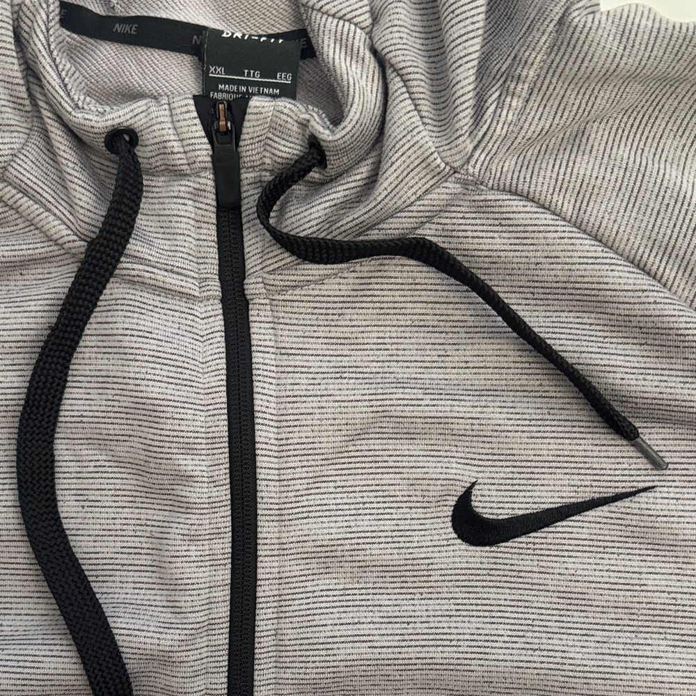 Nike Black and‎ Gray Hoodie